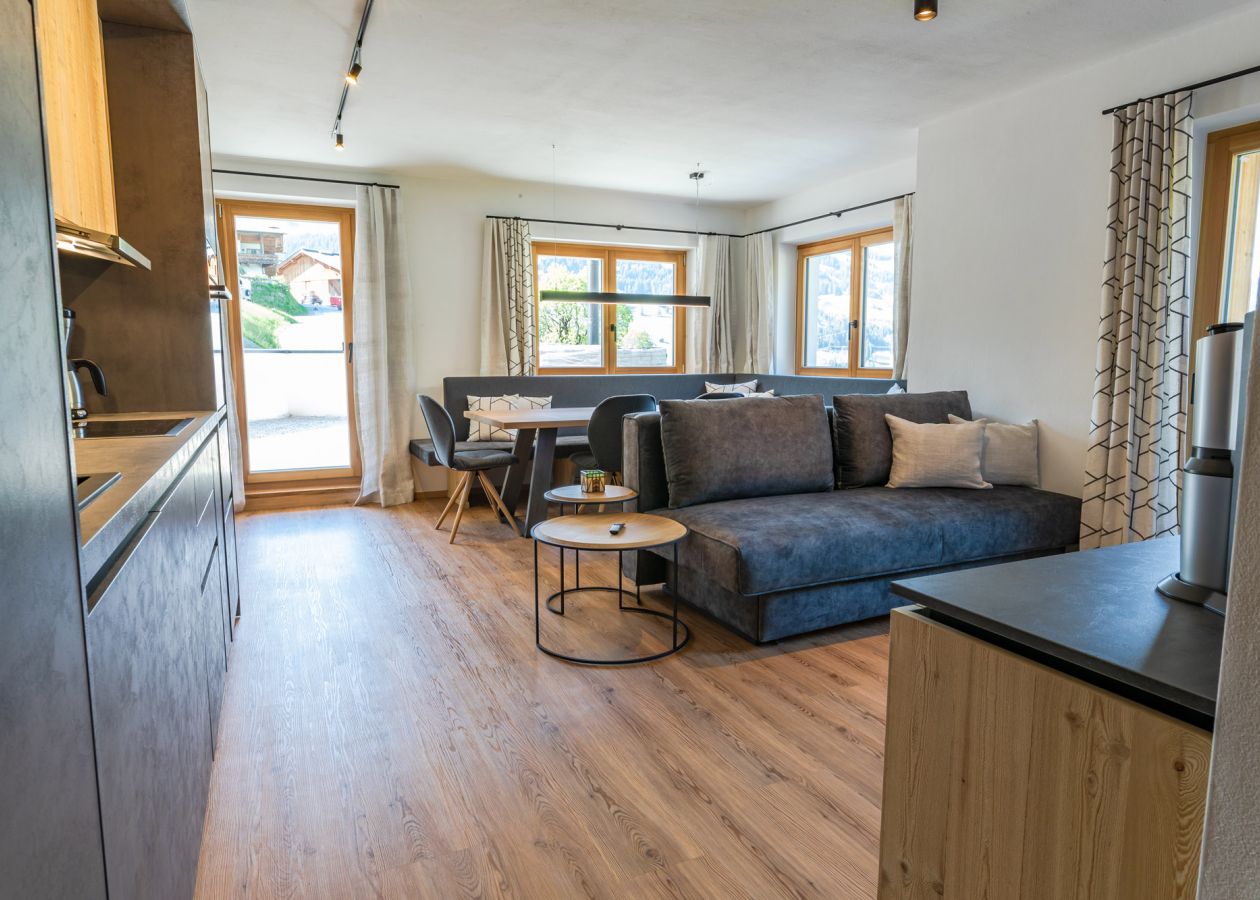 Wohnraum Ferienwohnung Hansl Saalbach